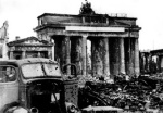 Brandenburg Gate, Berlin, 1945